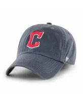 Men's '47 Brand Navy Cleveland Guardians Franchise Logo Fitted Hat