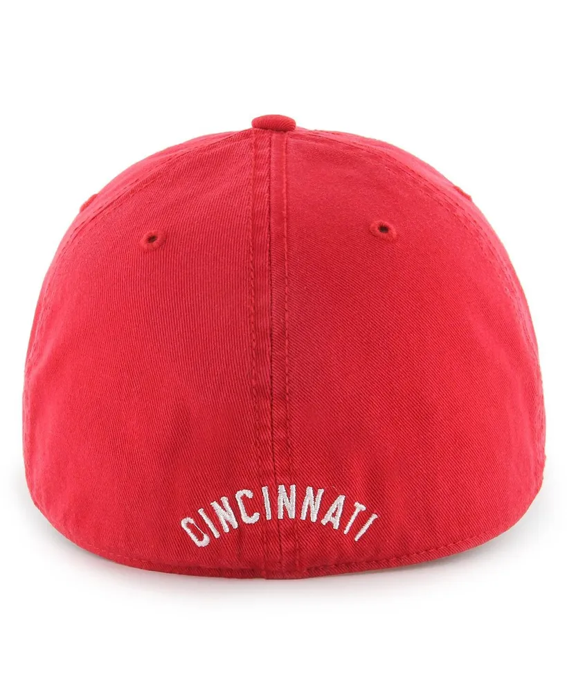 Men's '47 Brand Red Cincinnati Reds Cooperstown Collection Franchise Fitted Hat
