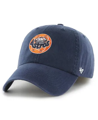 Men's '47 Brand Navy Houston Astros Cooperstown Collection Franchise Fitted Hat