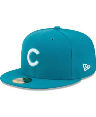 Men's New Era Turquoise Chicago Cubs 59FIFTY Fitted Hat