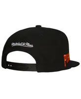 Men's Mitchell & Ness Black Pittsburgh Pirates Cooperstown Collection Evergreen Snapback Hat