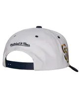Men's Mitchell & Ness White San Diego Padres Cooperstown Collection Pro Crown Snapback Hat