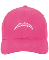 Big Girls Pink Los Angeles Chargers Adjustable Hat