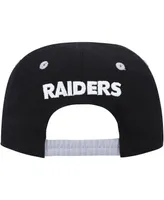 Boys and Girls Infant Black Las Vegas Raiders Team Slouch Flex Hat