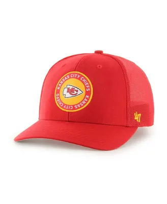 Men's '47 Brand Red Kansas City Chiefs Unveil Flex Hat