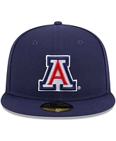 Men's New Era Navy Arizona Wildcats Evergreen 59FIFTY Fitted Hat