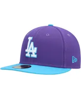 Men's New Era Purple Los Angeles Dodgers Vice 59FIFTY Fitted Hat