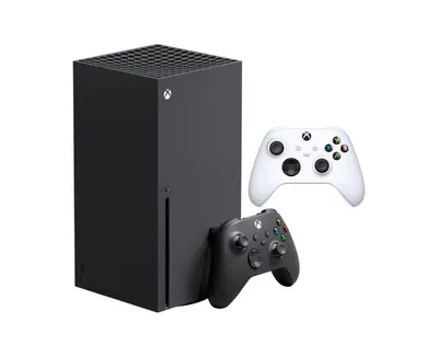 Microsoft Xbox Series X 1TB Gaming Console & White Controller (Total of 2 Controllers Included)