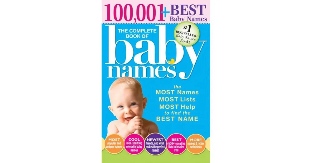 The Complete Book of Baby Names- The Most Names (100,001+), Most Unique Names, Most Idea