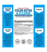 BioSchwartz Colon Cleanser & Detox for Weight Loss - 15 Day Fast-Acting Cleanse, Probiotic Fiber, Noni