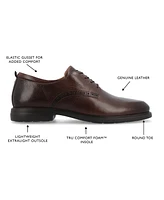 Thomas & Vine Men's Stafford Tru Comfort Foam Plain Toe Derby Dress Shoes