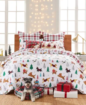 Levtex Jingle Paws Reversible 2-Pc. Quilt Set, Twin/Twin Xl