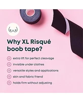 Risque Plus Size Xl Black Breast Lift Tape, 1roll