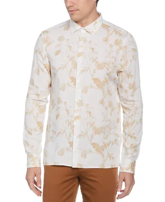 Perry Ellis Men's Soft Floral-Print Shirt