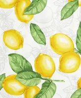 Martha Stewart Lots of Lemons Placemat 4-Pack Set, 13" x 17.5"