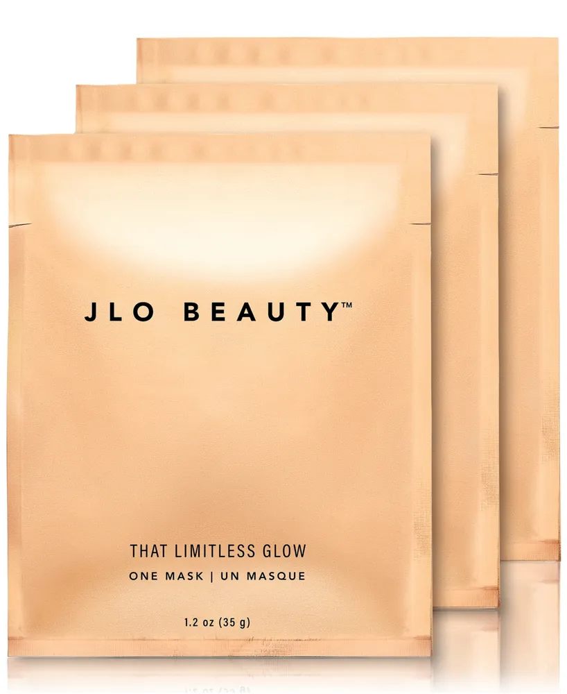 JLo Beauty That Limitless Glow Sheet Mask, 3