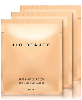 JLo Beauty That Limitless Glow Sheet Mask, 3