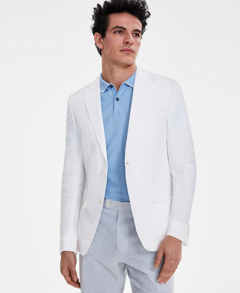 Tommy Hilfiger Men's Modern-Fit 100% Linen Sport Coat