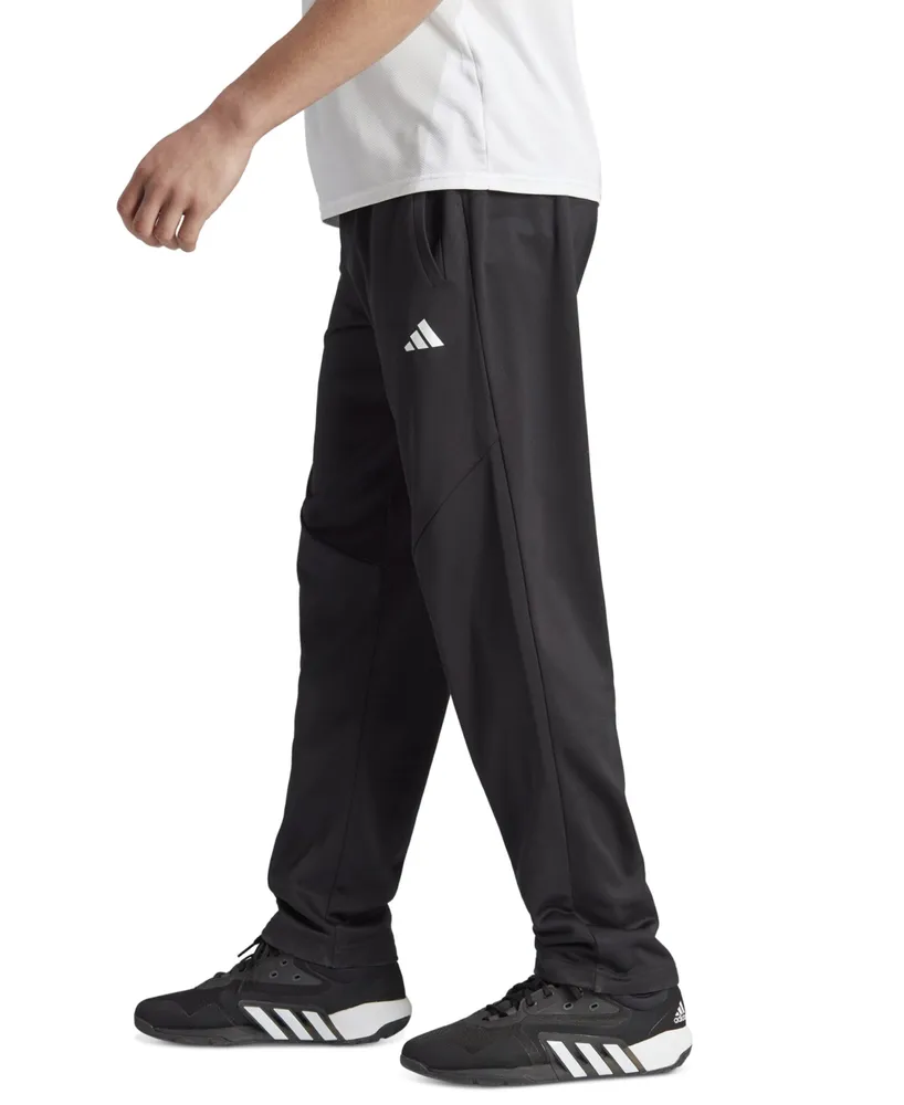 adidas AEROREADY Game and Go Regular Tapered Fleece Training Pants - Black