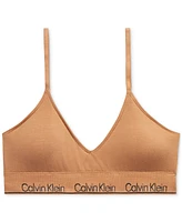 Calvin Klein Modern Seamless Naturals Lightly Lined Triangle Bralette QF7093