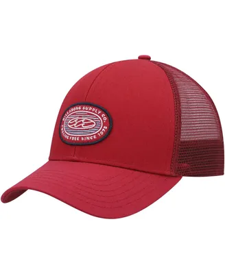 Men's Billabong Red Walled Trucker Adjustable Snapback Hat