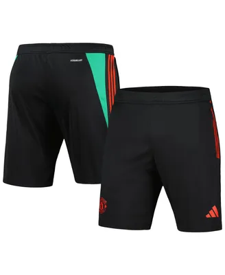 Men's adidas Black Manchester United 2023/24 Training Aeroready Shorts