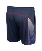 Men's Colosseum Navy Ole Miss Rebels Laws of Physics Shorts