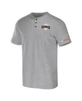 Men's Darius Rucker Collection by Fanatics Heather Gray San Francisco Giants Henley T-shirt