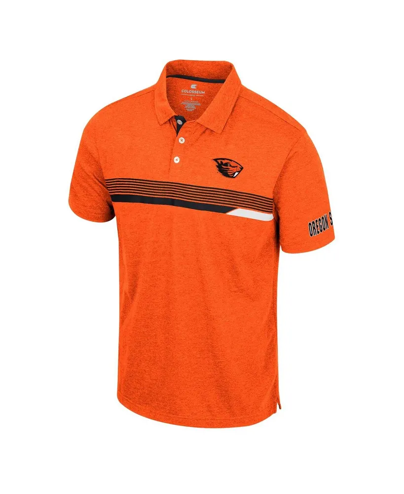 Men's Colosseum Orange Oregon State Beavers No Problemo Polo Shirt