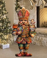 Designocracy A Romantic Ballet of Love - Nutcracker 32" Outdoor Christmas Yard Decor G. DeBrekht