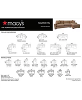 Marristin Fabric Sectional Collection Created For Macys