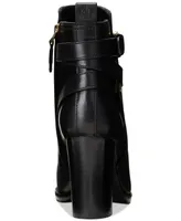 Lauren Ralph Lauren Women's Bridgette Buckled Riding Boots - Macy's