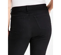 Style & Co Plus High-Rise Straight-Leg Jeans, Created for Macy's