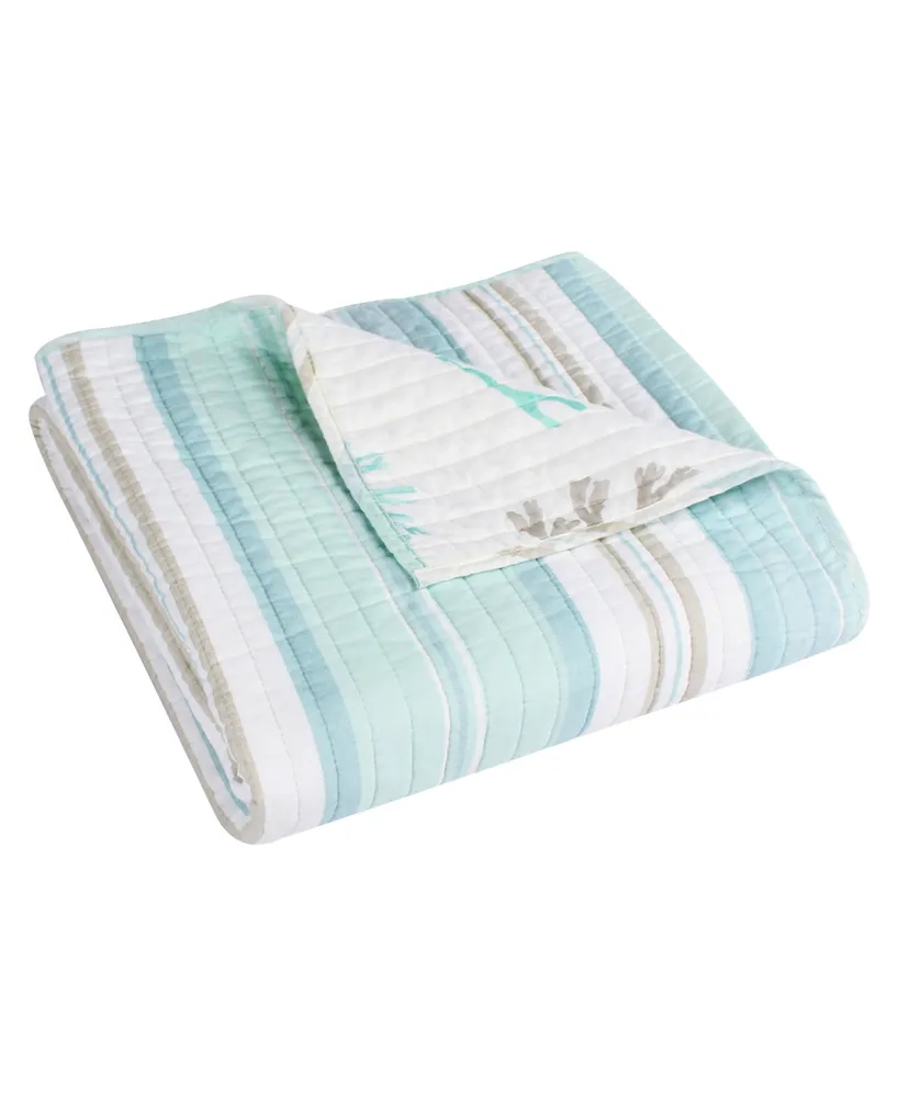 Levtex Stone Harbor Reversible Quilted Throw, 50" x 60"