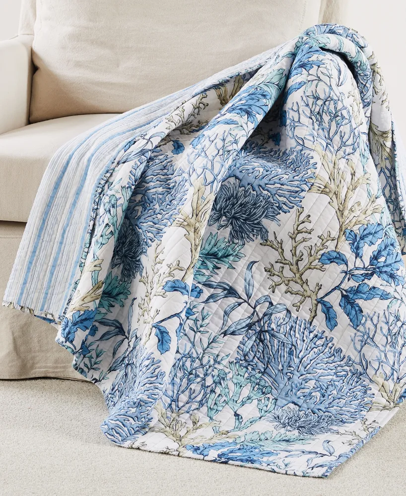 Levtex Mahina Reversible Quilted Throw, 50" x 60"