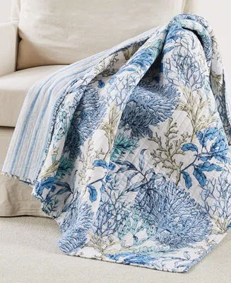 Levtex Mahina Reversible Quilted Throw, 50" x 60"