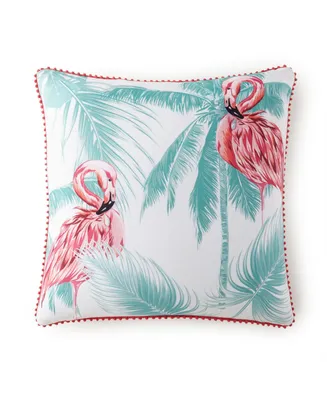 Levtex Malana Flamingo Decorative Pillow, 14" x 18"