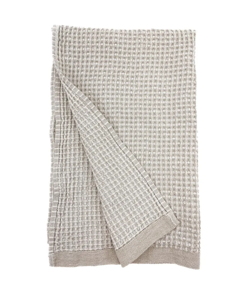 Shop Spa Waffle Bath Towel Taupe, Bath Linens