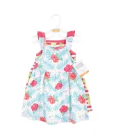 Hudson Baby Toddler Girls Cotton Dresses, Tropical Floral, 5