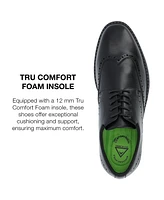 Vance Co. Men's Ozzy Wingtip Tru Comfort Foam Hybrid Dress Shoes