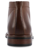 Vance Co. Men's Linus Tru Comfort Foam Plain Toe Lace-Up Chukka Boots