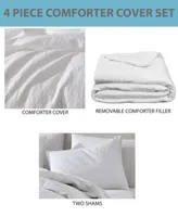 Riverbrook Home Magee Matelasse 4 Pc. Comforter With Removable Cover Sets