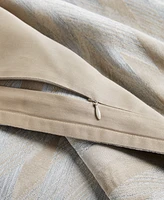 Hotel Collection Textured Chevron 3-Pc. Duvet Cover Set, Full/Queen, Exclusively at Macy's