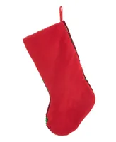 Glitzhome 20" L Hooked Stocking, Joy