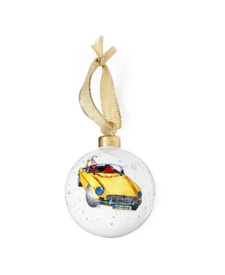 Kit Kemp for Spode Christmas Doodles Cruising Bauble Ornament