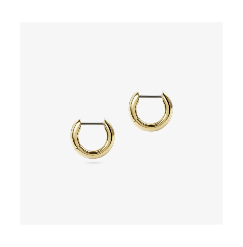 Ana Luisa Bold Huggie Hoops - Giulia