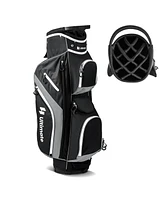 Costway Lightweight Golf Cart Bag with 14 Way Top Dividers 9 Pockets Rain Hood Cooler