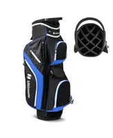 Costway Lightweight Golf Cart Bag with 14 Way Top Dividers 9 Pockets Rain Hood Cooler