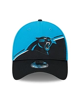 Men's New Era Blue, Black Carolina Panthers 2023 Sideline 39THIRTY Flex Hat