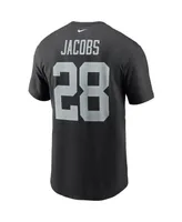 Nike Las Vegas Raiders Men's Pride Name and Number Wordmark T-Shirt Josh Jacobs